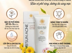 B'Sun Kem Chống Nắng B'Sun Skin Protection SPF50+ PA+ + + + Nâng Tone Kiềm Dầu Bảo Vệ Da Toàn Diện Chống UVA/UVB (50g)